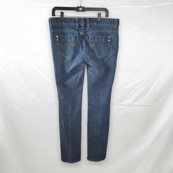 U.S. Polo Assn Girls Denim Jeans Size 13/14 Blue Stretch - Picture 8 of 9